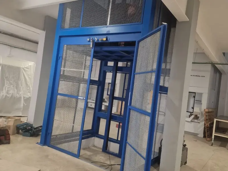 Montacargas instalado en Sant Cugat del Vallès